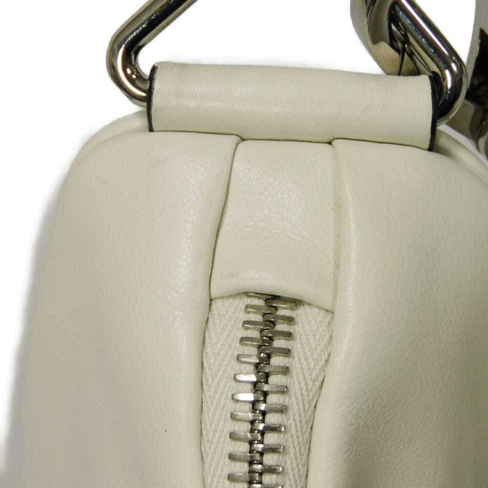 Prada Triangle Leather Crossbody Shoulder Bag in White with RFID IC Chip Embo... - Picture 10 of 16